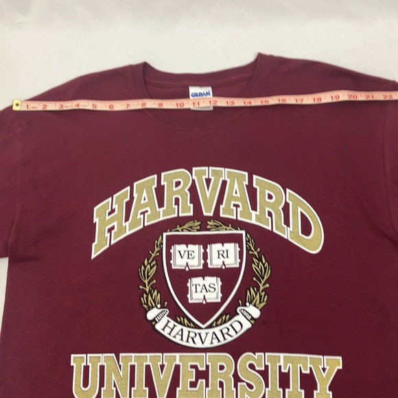 Harvard University Maroon Short Sleeve T-Shirt Mens size large - Picture 5 of 7